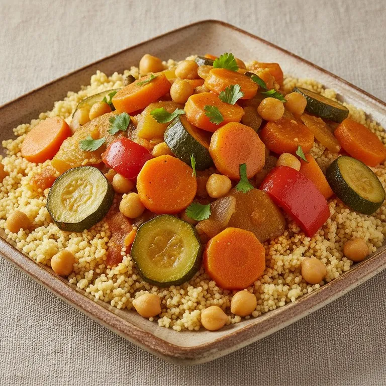 Couscous aux sept légumes