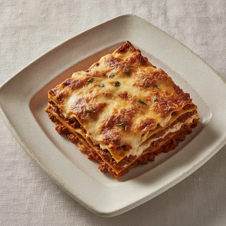 Lasagnes à la bolognaise
