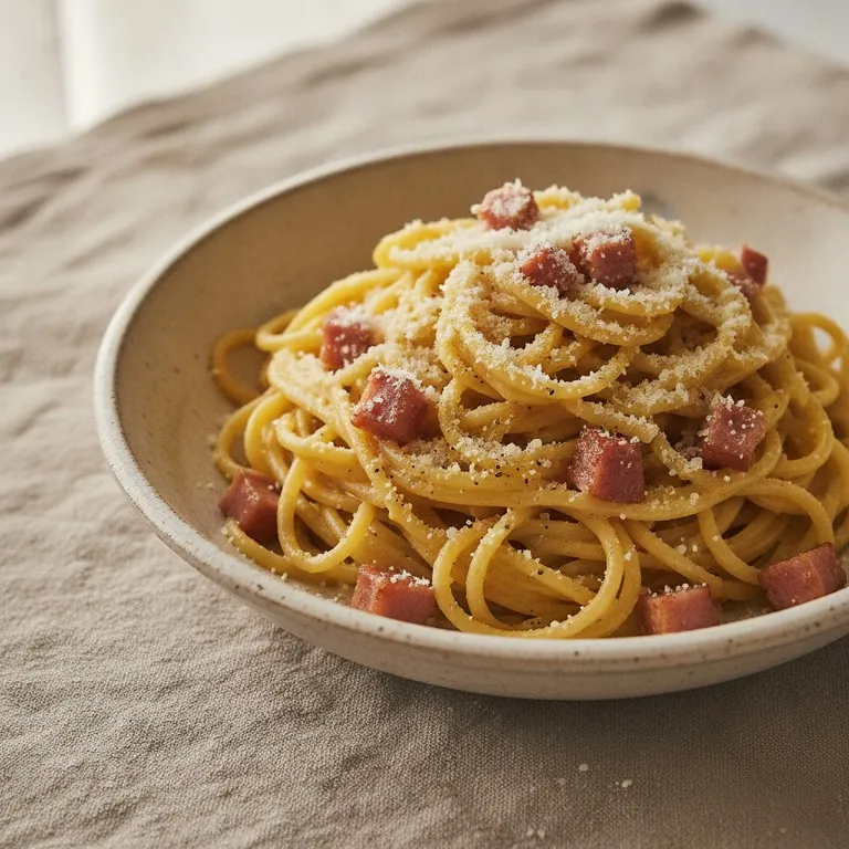 Pâtes alla carbonara