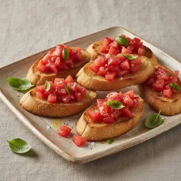 Bruschetta à la tomate