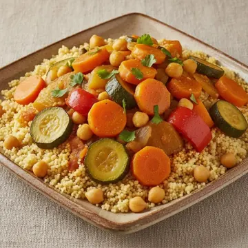 Couscous aux sept légumes