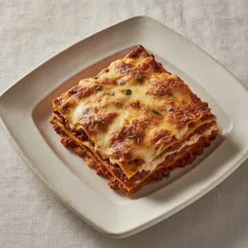 Lasagnes à la bolognaise