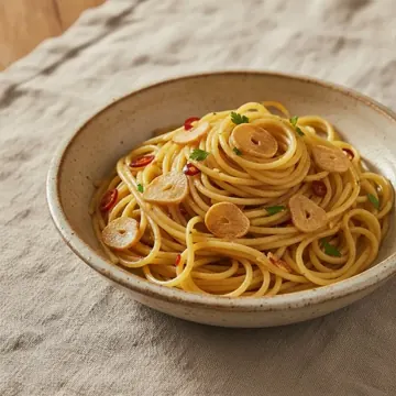 Spaghetti aglio e olio